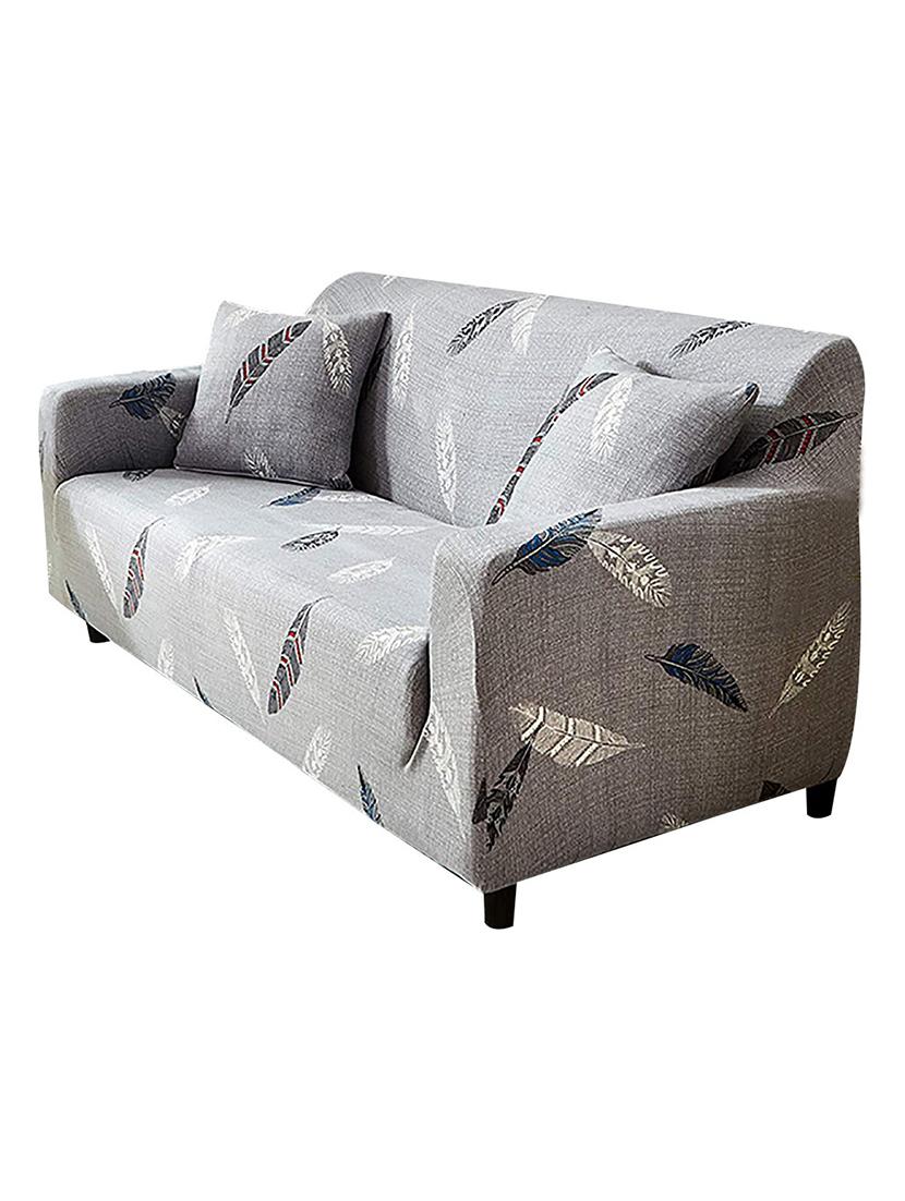 printed sofa cover