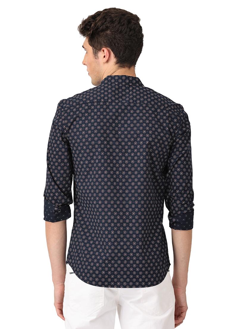 mens printed casual shirt - 18686946 - Zoom Image - 2
