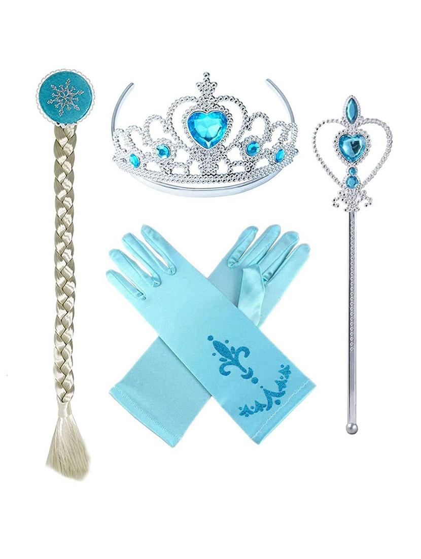 magic wand crown frozen elsa anna girls princess accessories cosplay snow white rapunzel tiara gloves party supplies sets - 18699852 -  Zoom Image - 0