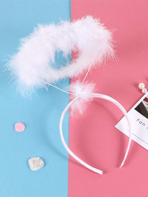white plastic hairband - 18699919 - Standard Image - 0