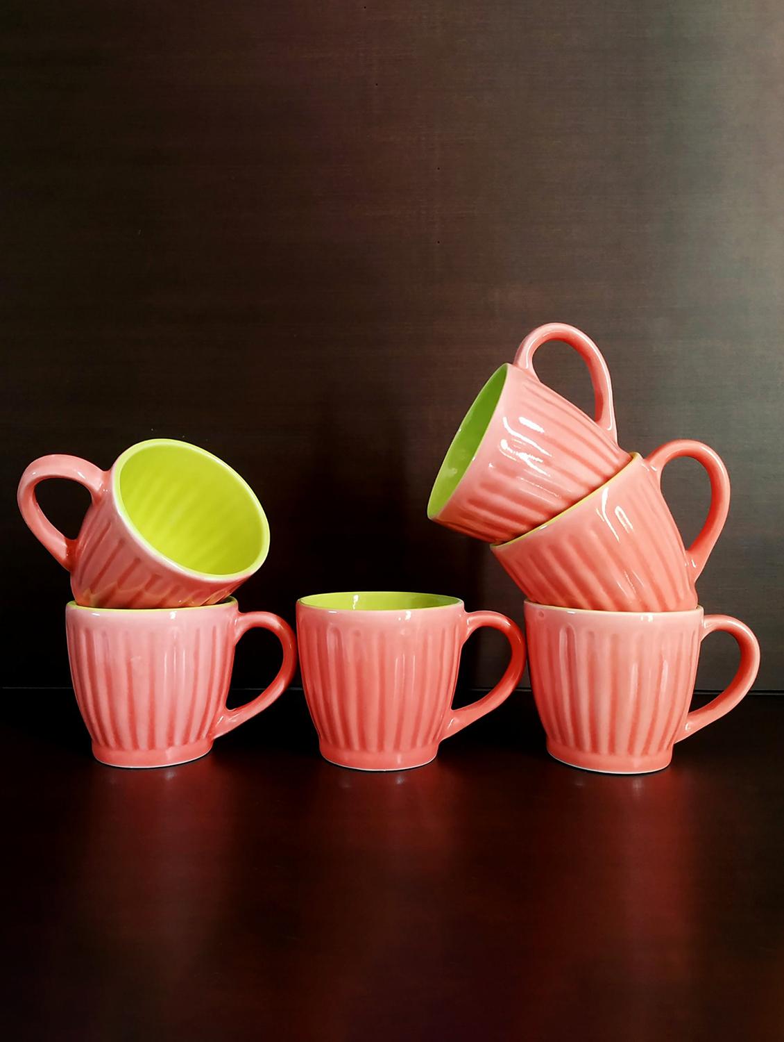 moody panda distinguished set of 6 cups | cupset | set of 6 cups | ceramic - 18703915 - Zoom Image - 2