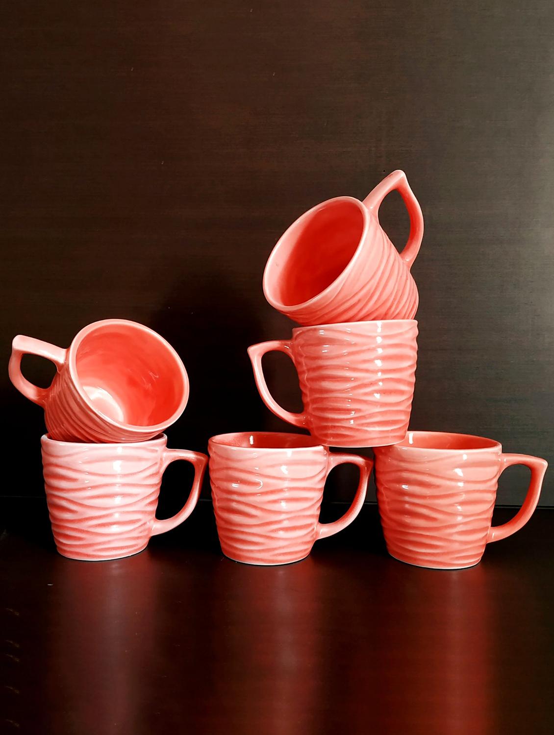 moody panda premium set of 6 cups | cup set | set of 6 cups | ceramic - 18703916 - Standard Image - 2