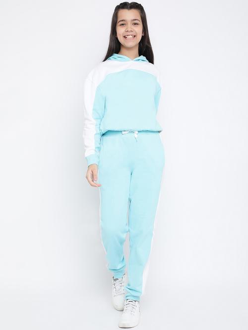 blue cotton blend sportswear - 18719359 - Standard Image - 0