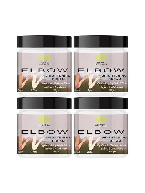 haria naturals 100% effective elbow crèam removes dark spots, evens out skin tone & nourishes skin 400gms - 18721680 -  Standard Image - 0