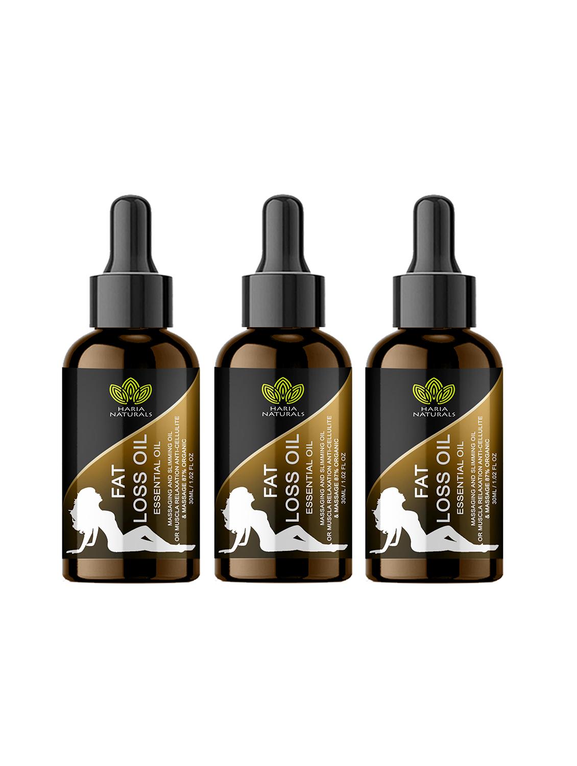 haria naturals fat loss oil for stomach, hips & thigh fat loss 90ml (men & women) - 18722310 - Zoom Image - 0