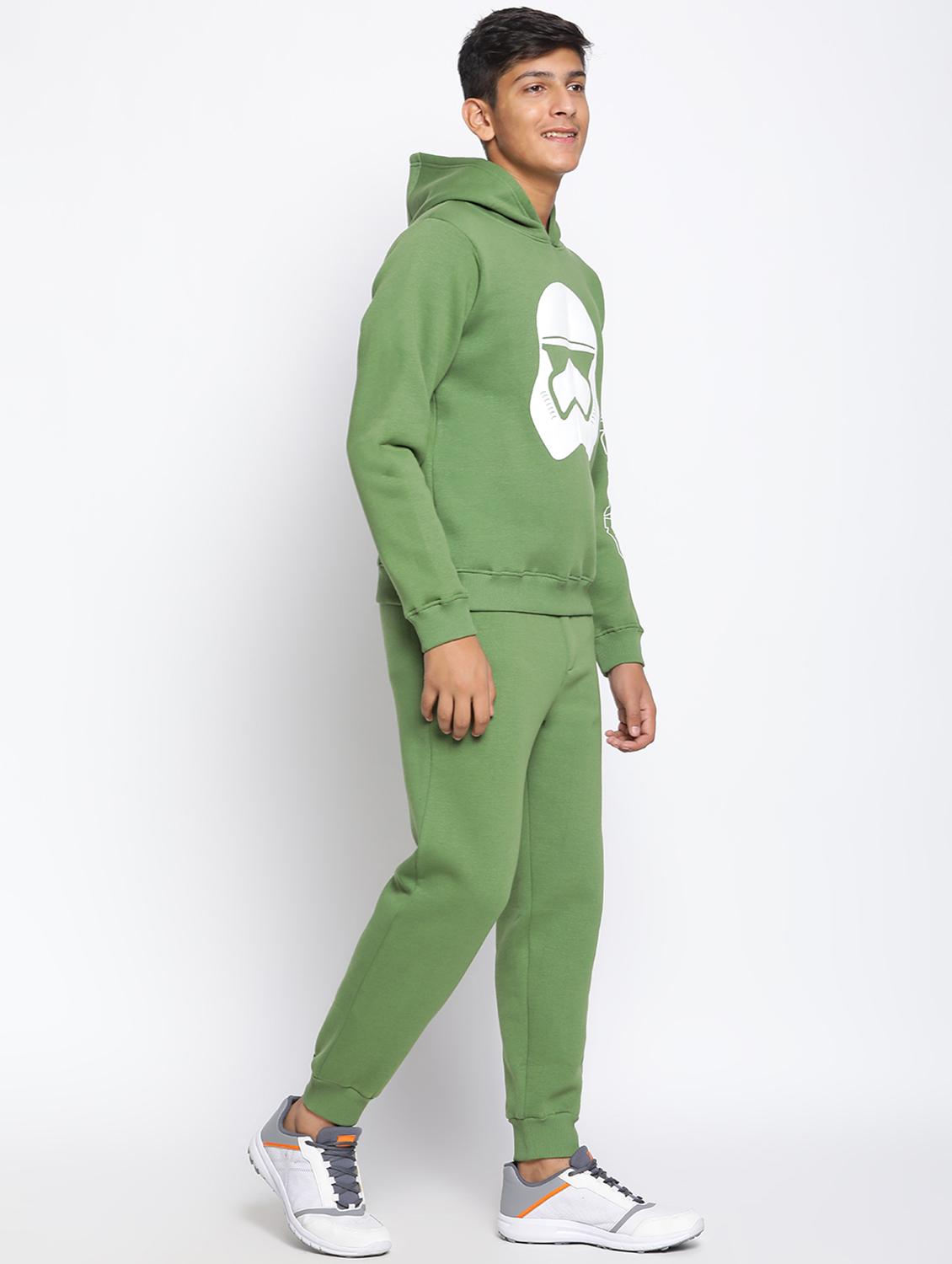 green fleece track wear - 18736279 - Standard Image - 2