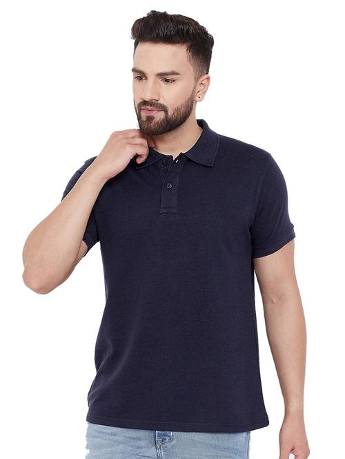 short sleeved solid polo t-shirt - 18736498 - Very Small Image - 1