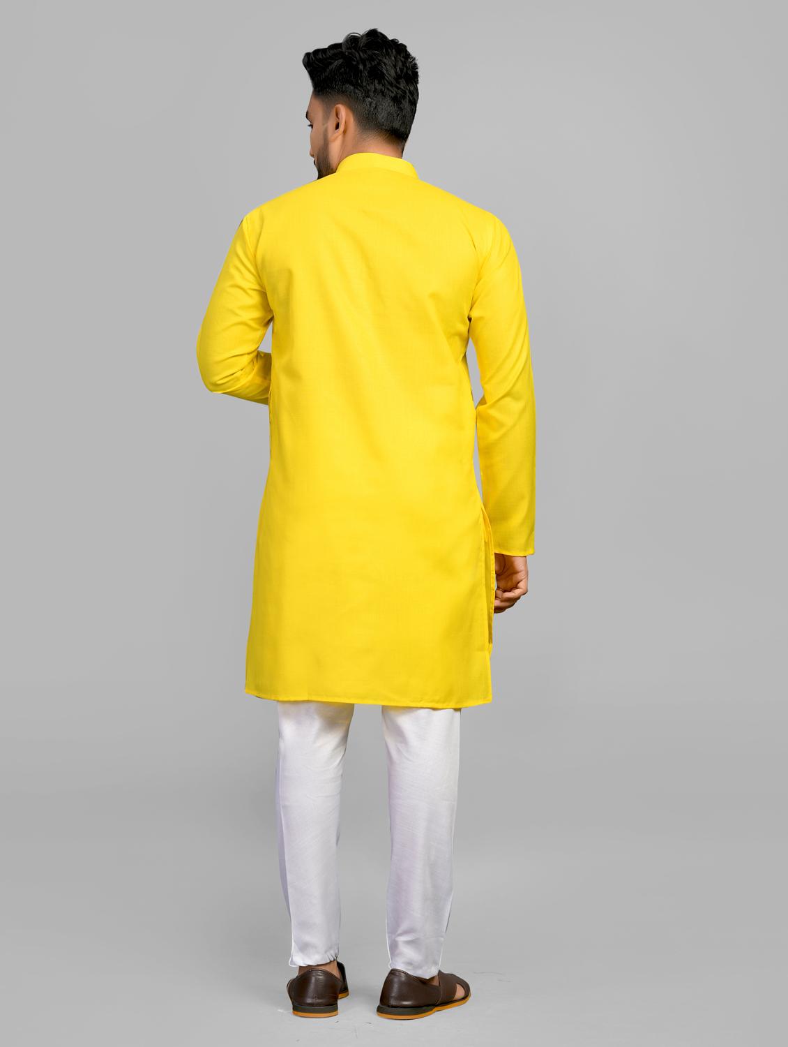 solid straight long kurta - 18736576 - Standard Image - 3