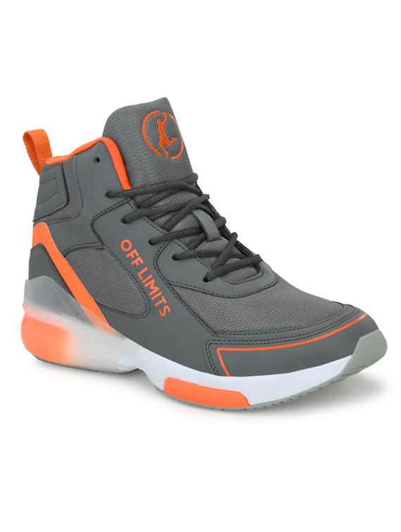 grey lace up sneaker - 18824361 - Zoom Image - 0