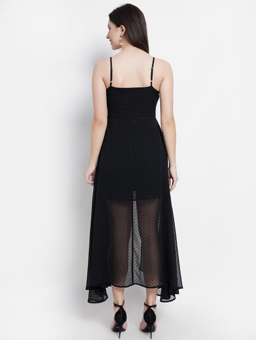 women's fit & flare midi dress - 18843985 - Standard Image - 3