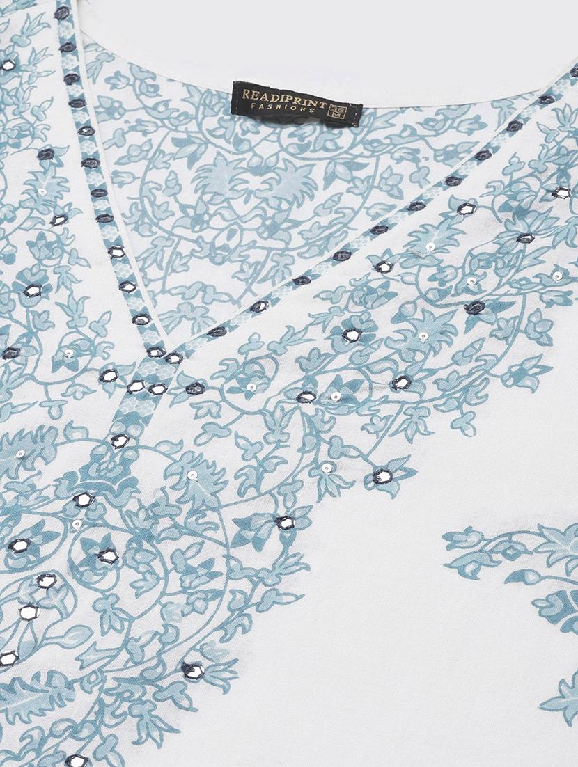printed kurta pant set - 18847898 - Standard Image - 5