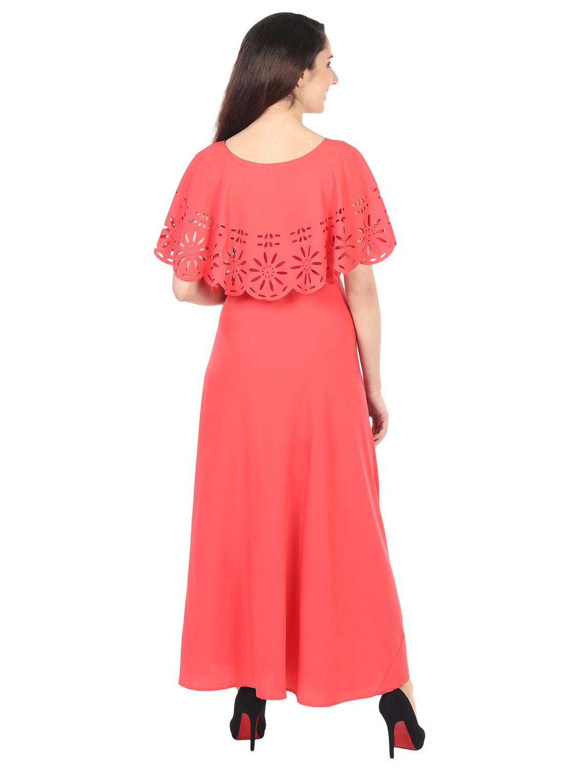 women's fit & flare solid dress - 18904554 - Zoom Image - 3