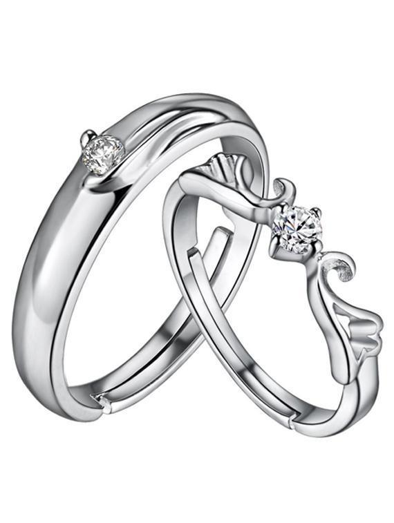 silver plated finger ring - 18910143 -  Zoom Image - 0