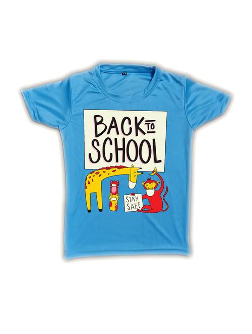 blue  polyester t-shirt - 18912225 - Very Small Image - 1