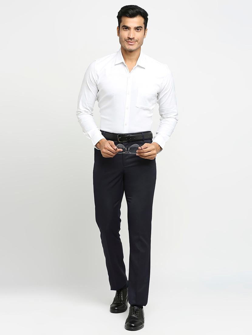 mid rise solid formal trouser - 18913709 - Standard Image - 4