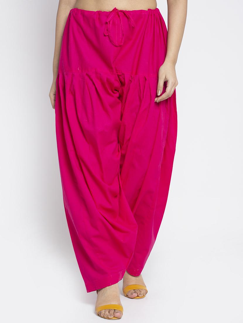 pack of 2 mid rise solid salwar - 19085864 - Zoom Image - 3