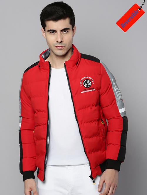 reversible puffer quilted jacket - 19101568 - Very Small Image - 1