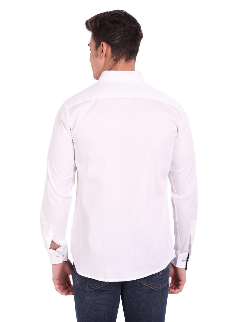 mens solid casual shirt - 19119483 - Zoom Image - 7