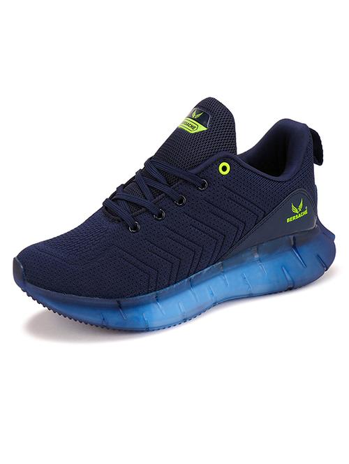 blue lace up sport shoes - 19127109 - Very Small Image - 1