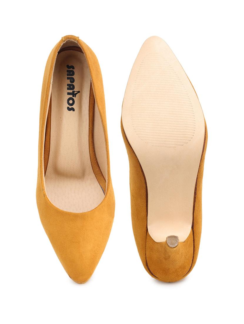 women solid slip on pump - 19129830 - Standard Image - 3