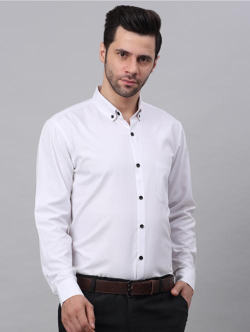 mens solids formal shirt - 19144196 - Very Small Image - 1