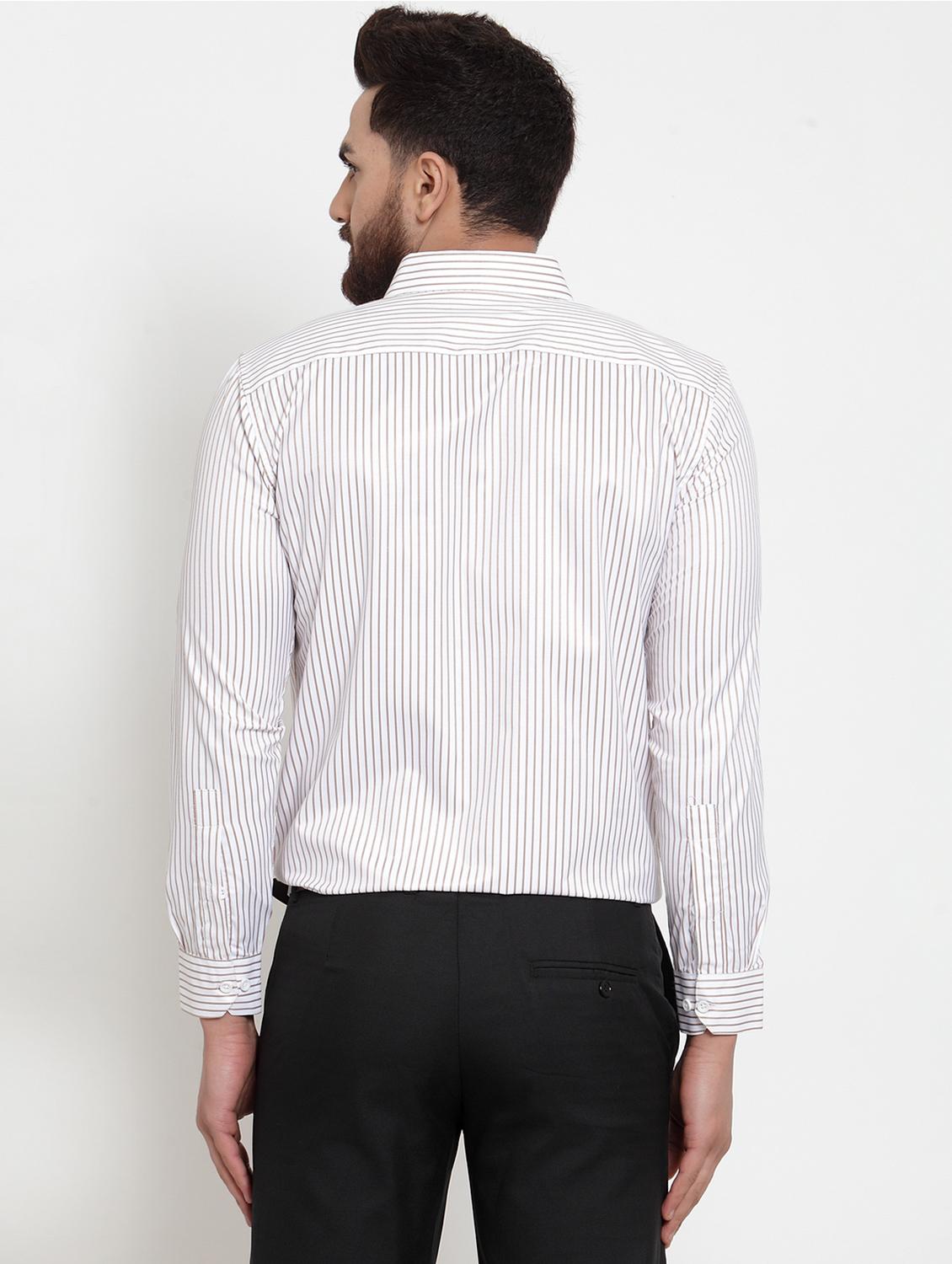mens stripes formal shirt - 19144216 -  Standard Image - 3