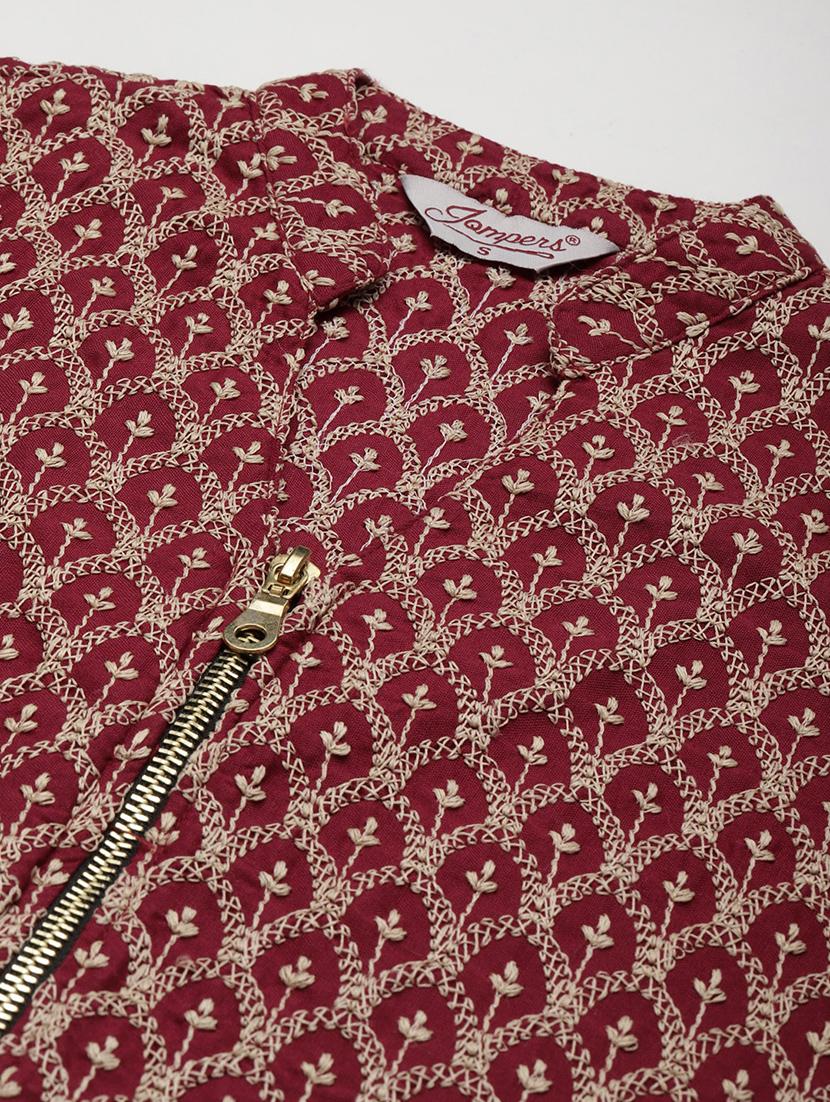 embroidered kurta sharara set - 19149052 - Standard Image - 5