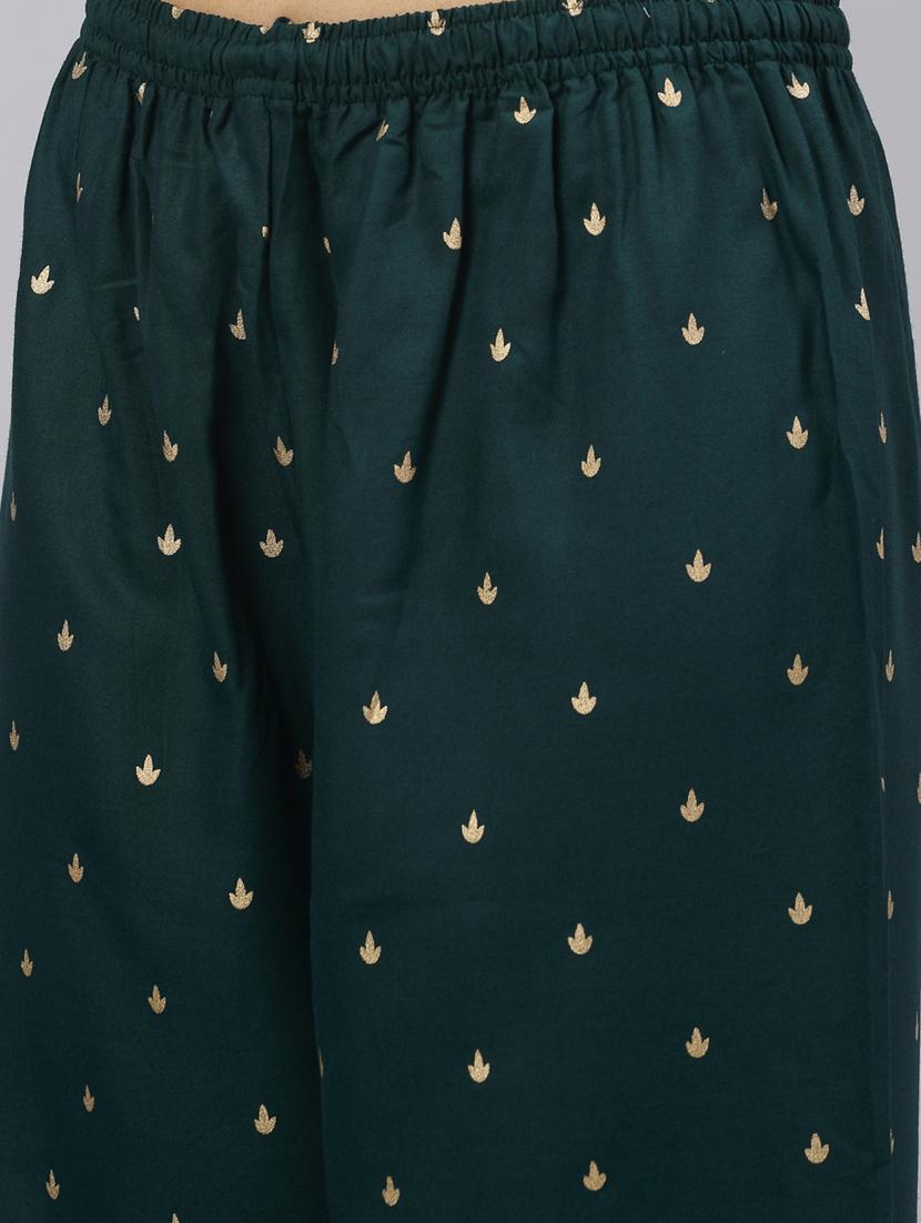 green rayon suit set - 19157492 - Standard Image - 4