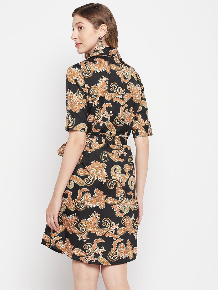 women's paisley dress - 19161472 - Standard Image - 3