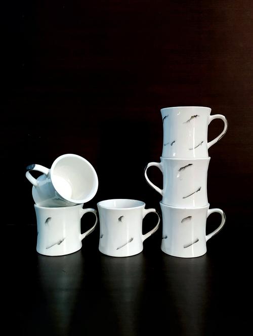 moody panda distinguished set of 6 cups | cupset | set of 6 cups | ceramic - 19163520 - Standard Image - 0