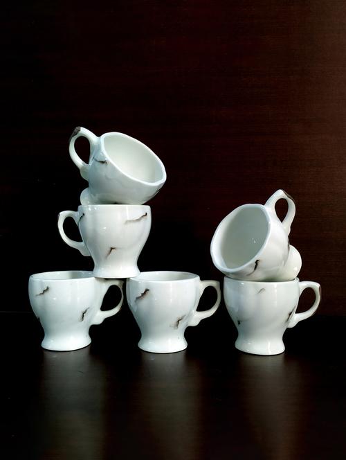 moody panda graceful set of 6 cups | cup set | tea cups | set of 6 cups | ceramic - 19163527 -  Standard Image - 0