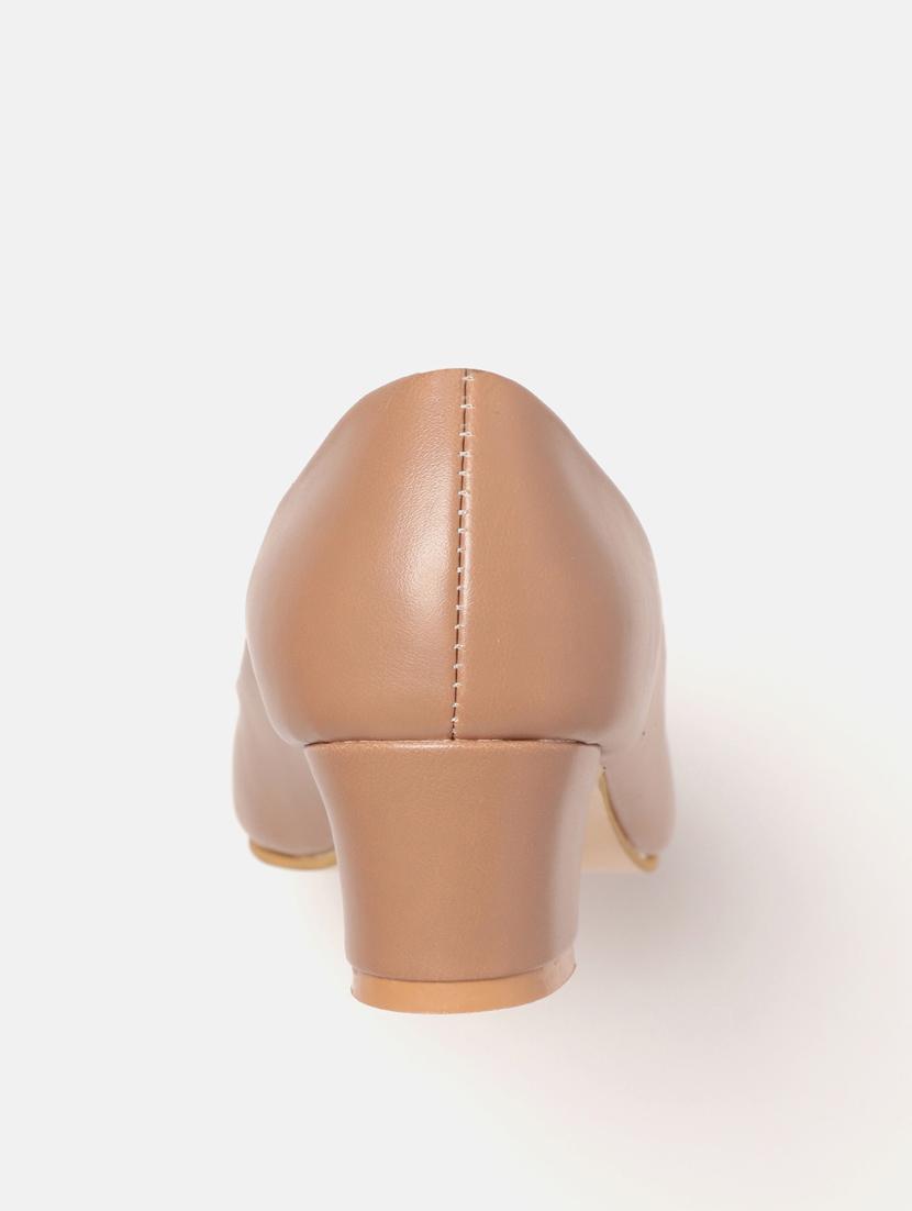 beige slip on pump - 19163558 - Standard Image - 3
