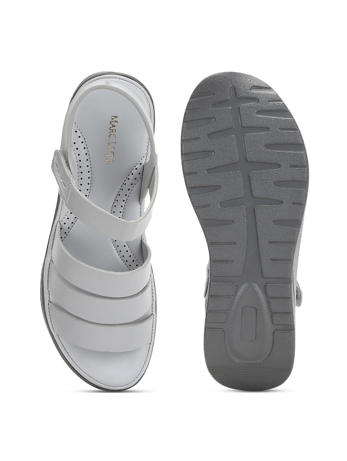 women grey ankle strap sandal - 19164349 - Zoom Image - 5