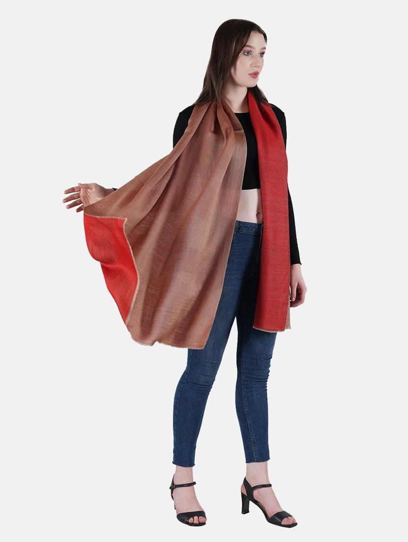 women's self design print stole - 19179180 - Standard Image - 3