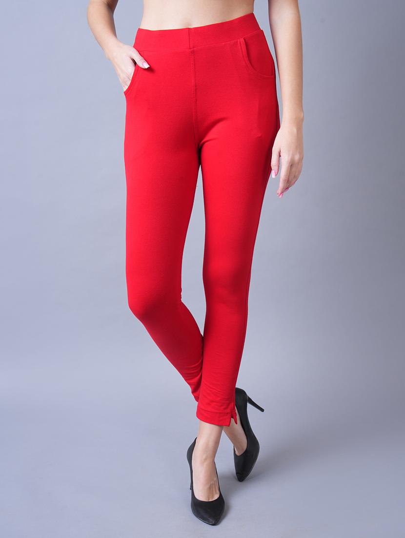 high rise solid jegging - 19214736 -  Zoom Image - 0