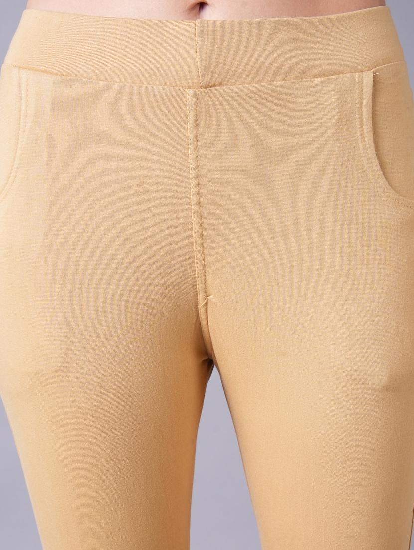 high rise solid jeggings - 19214747 - Zoom Image - 4