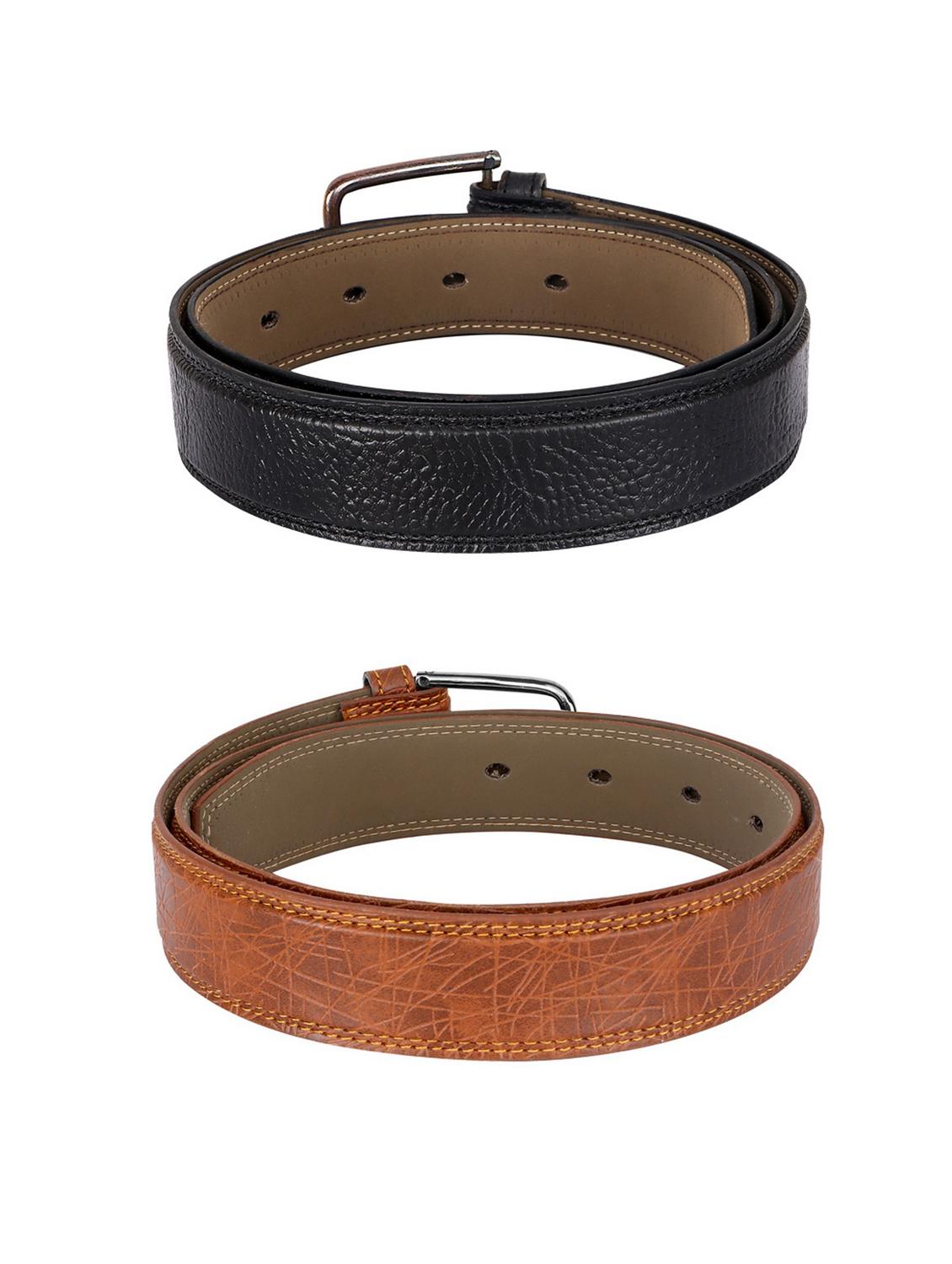combo pack of multi colored leatherette belts - 19228289 - Zoom Image - 1