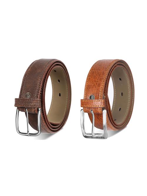 combo pack of multi colored leatherette belts - 19228459 - Very Small Image - 1