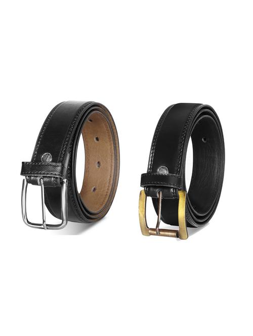 pack of 2 leatherette belt - 19228596 - Very Small Image - 1