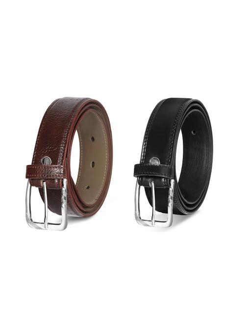 pack of 2 leatherette belt - 19228913 - Very Small Image - 1
