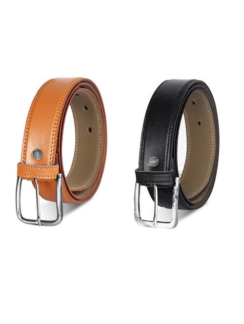 pack of 2 leatherette belt - 19232040 - Very Small Image - 1