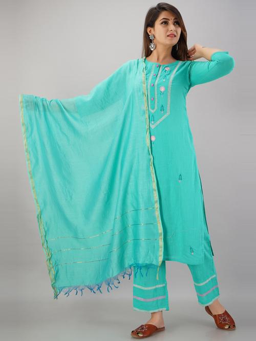 printed kurta sharara set - 19257377 - Standard Image - 0