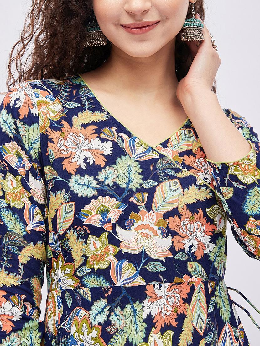 women's angrakha kurta - 19335364 - Standard Image - 5