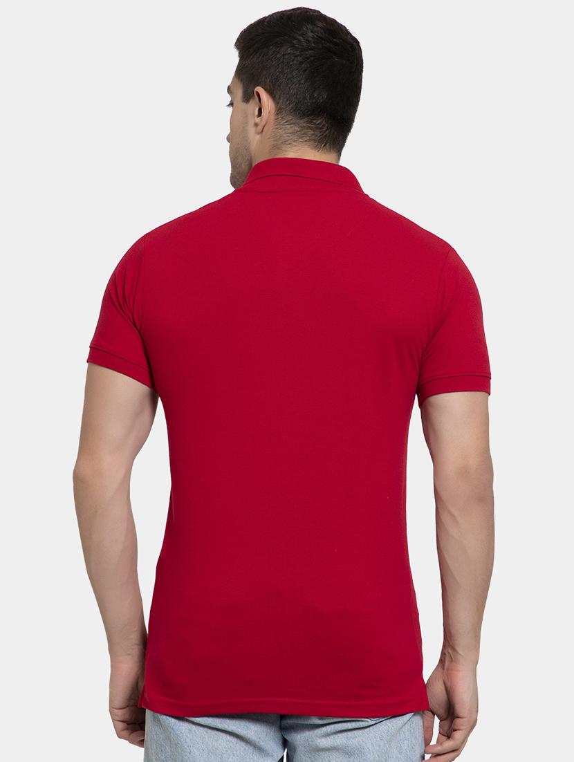 cotton blend solids t-shirt - 19354848 - Zoom Image - 2