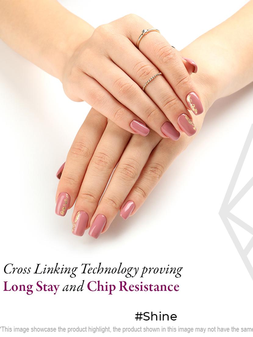 juice #shine metallic matte | chip resistant, gel effect, upto 80% more pigmented for intense colour nail polish 5 in 1 combo 15 - 19408293 - Standard Image - 3