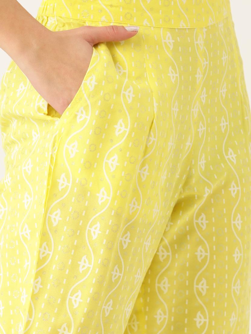 printed kurta pant set - 19414206 - Standard Image - 4