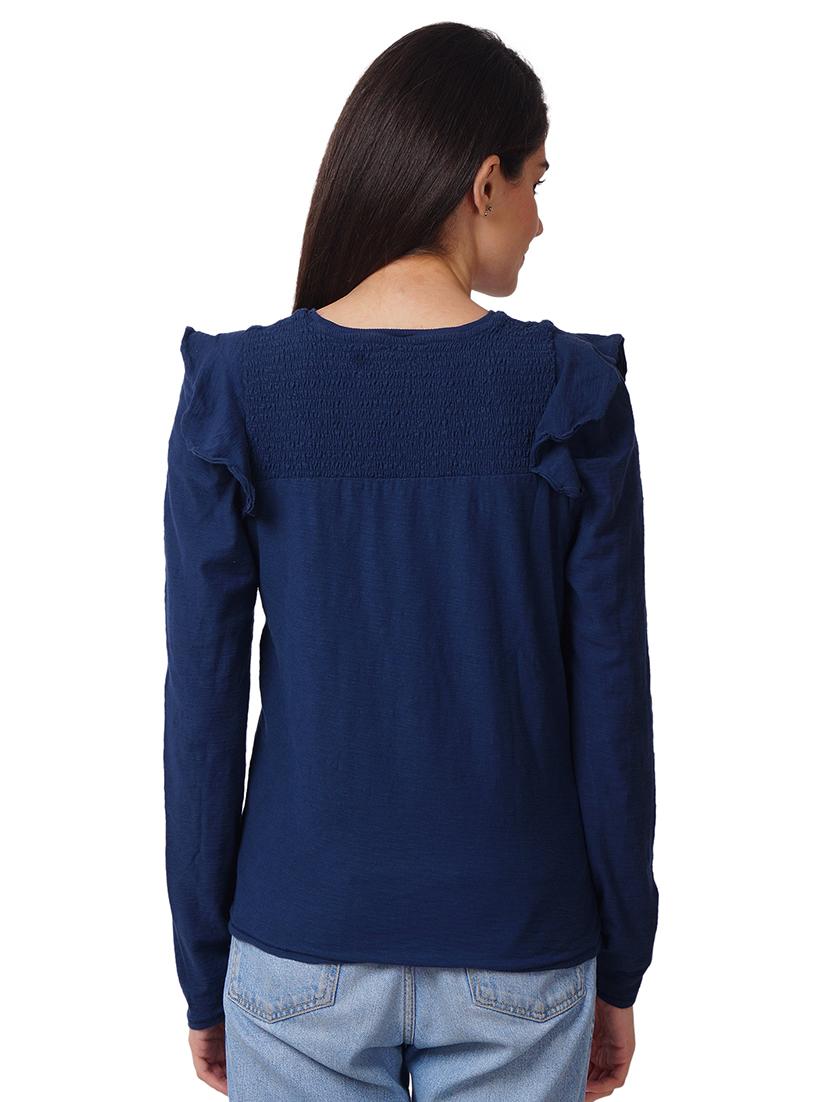 solids cotton regular top - 19414463 - Zoom Image - 2