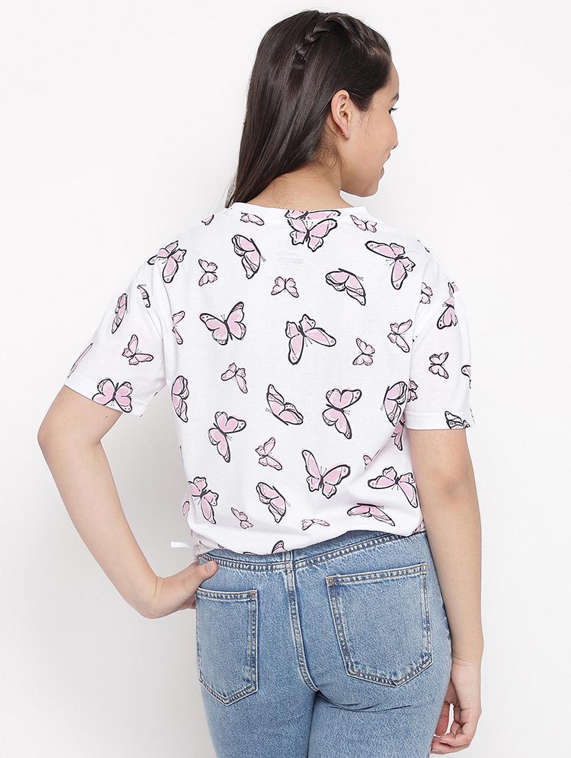 girls round neck top - 19452600 - Standard Image - 3