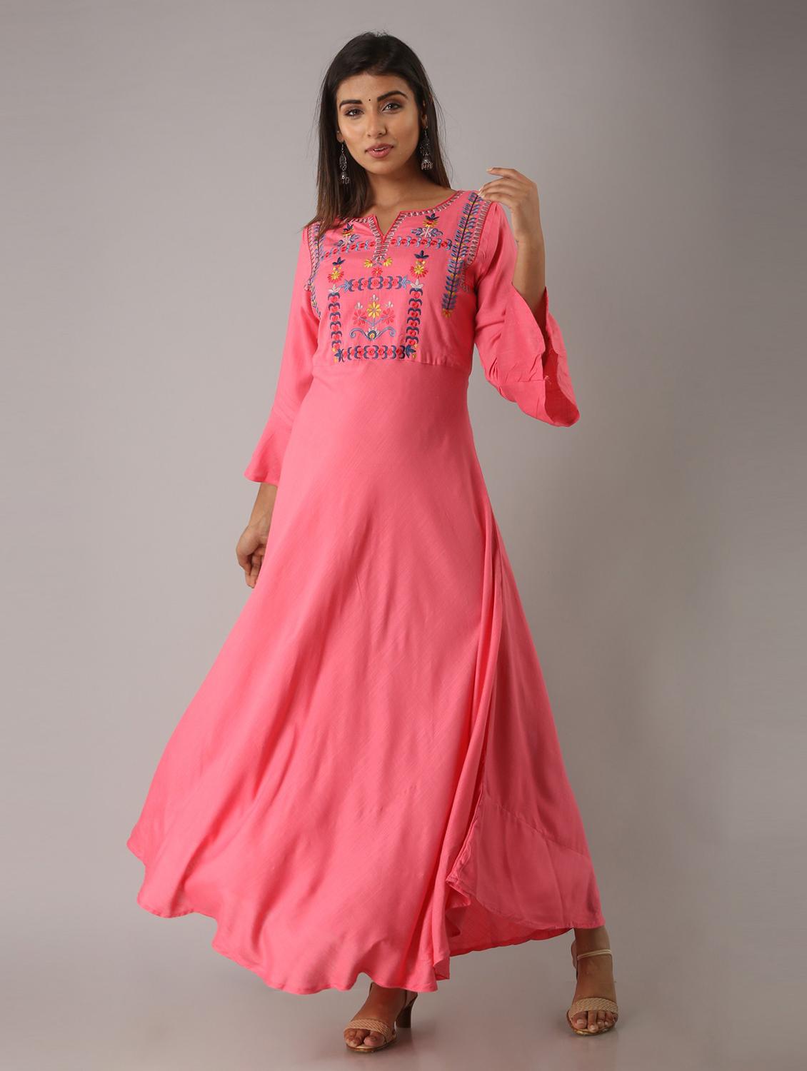 women's flared kurta - 19481848 - Standard Image - 2