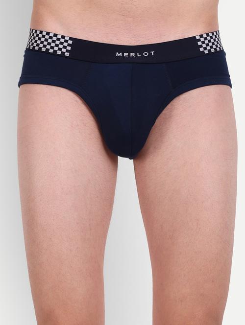 blue cotton hipster brief - 19496858 -  Standard Image - 0